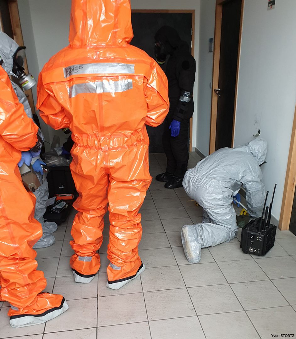 Entrainement interministeriel zonal risques NRBC 24/09/2019